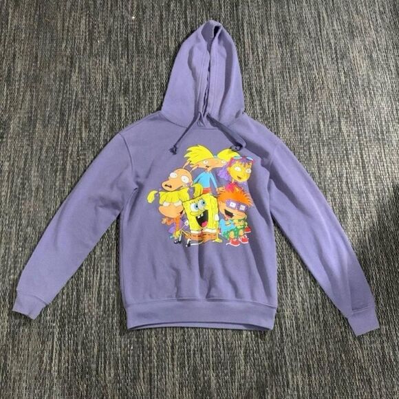 Nickelodeon Women's Purple Hoodie - Picture 1 of 5